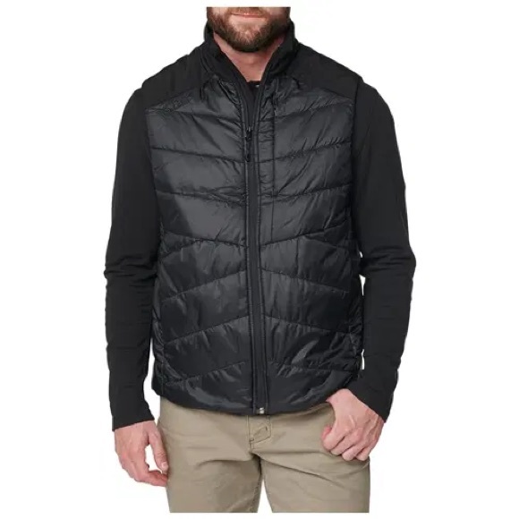 5.11 Tactical Mens Vest Medium Peninsula Insulator Packable Vest Puffer Black - Picture 1 of 9